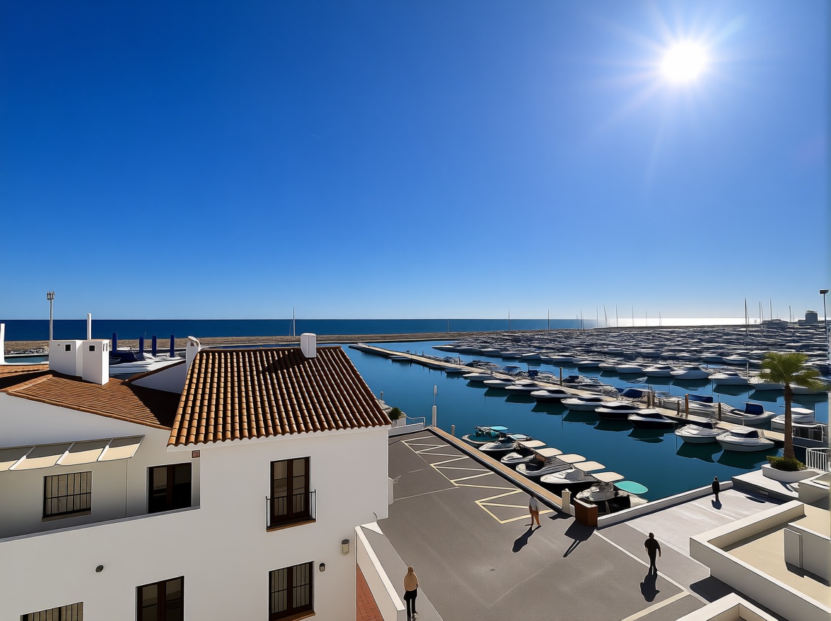 Ático em primeira linha de mar em Marbella — Vista mar