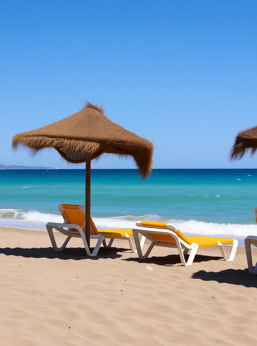 Chalet mit direkter Strandzugang in Marbella — Meerblick