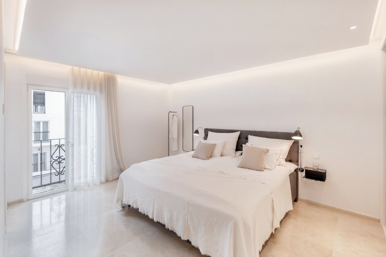 Grenier aménagé à vendre en première ligne de mer à Marbella — Sanitaires