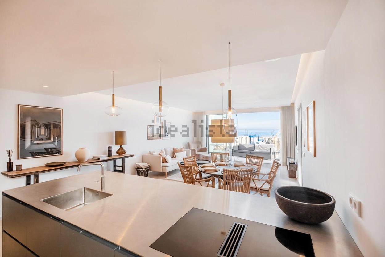 Penthouse in erste Meereslinie in Marbella — Küche