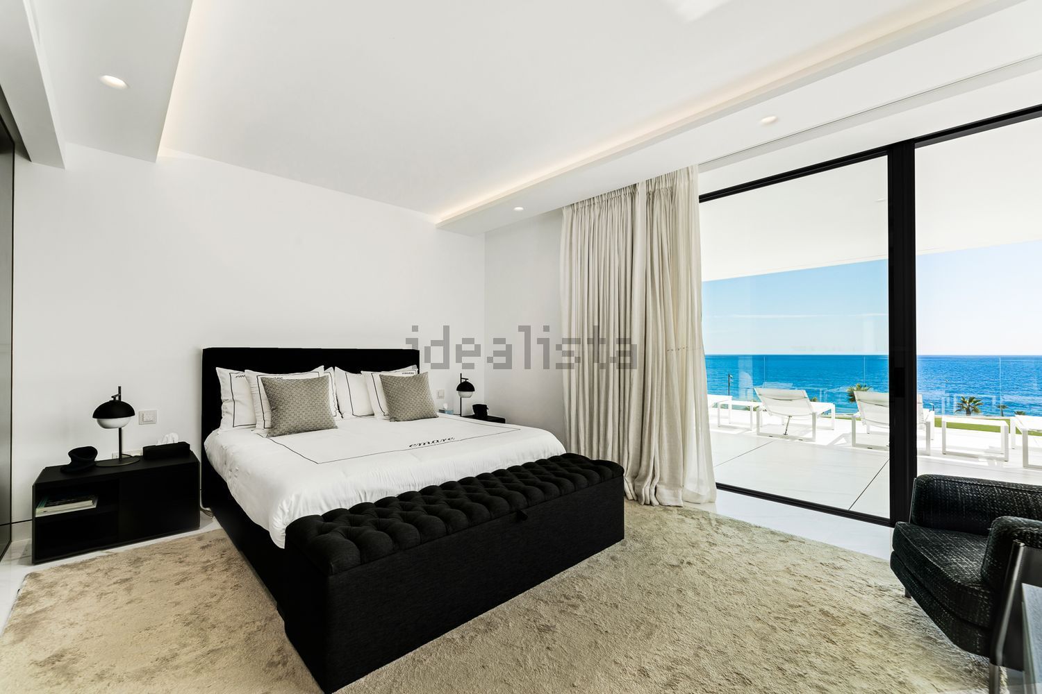 Wohnung in erste Strandlinie in Estepona — Schlafzimmer