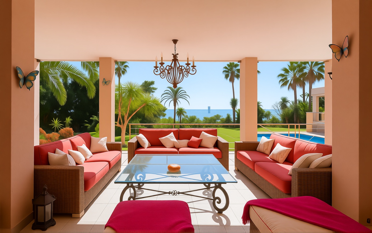 Chalet com acesso direto à praia em Estepona