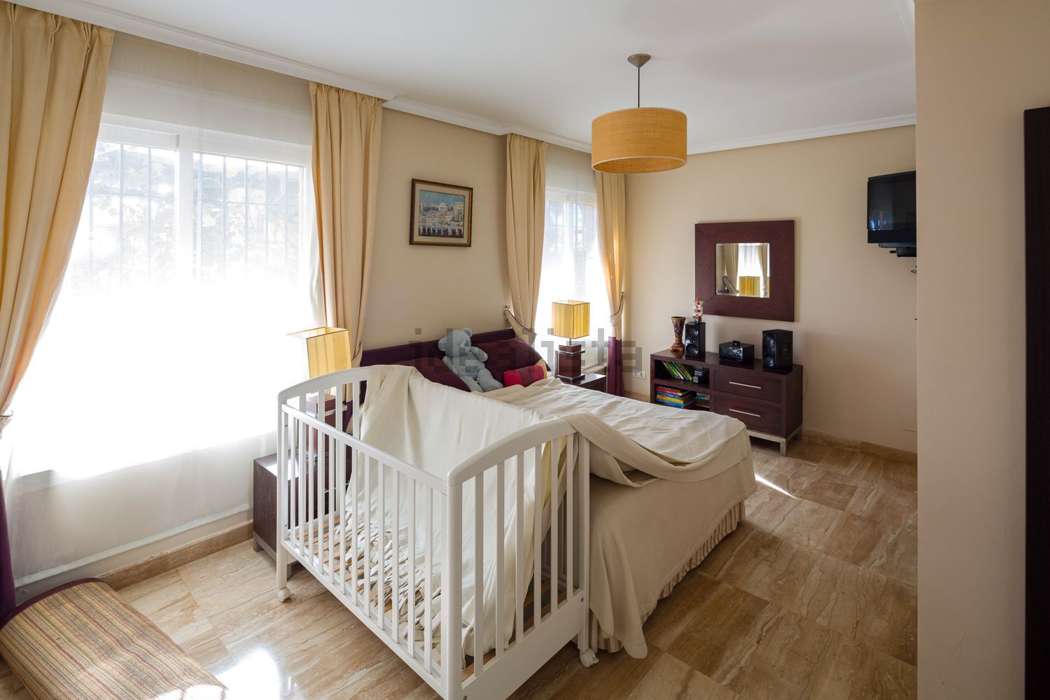 Chalet com acesso direto à praia em Estepona — Quarto