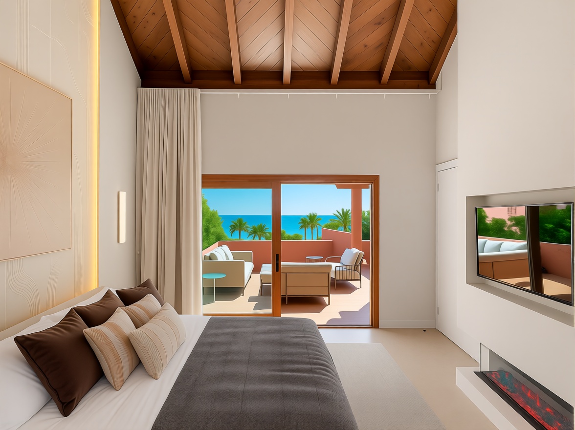 Appartement en attique en première ligne de mer à Estepona — Chambre