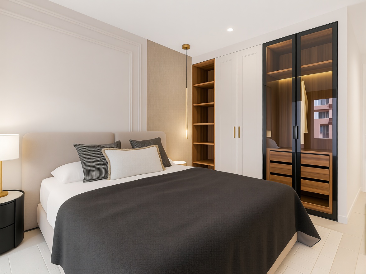 Duplex en première ligne de plage à Estepona — Chambre