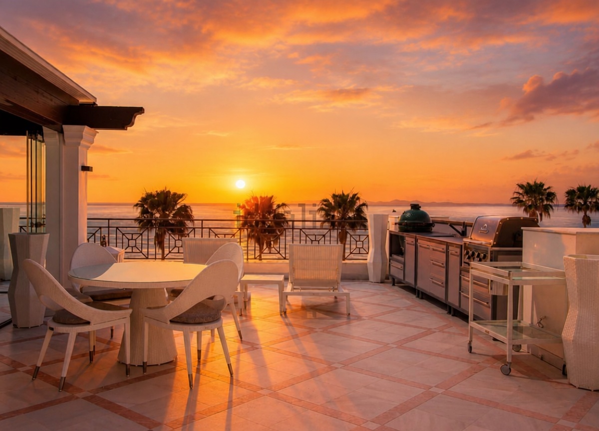 Duplex em primeira linha de praia em Estepona