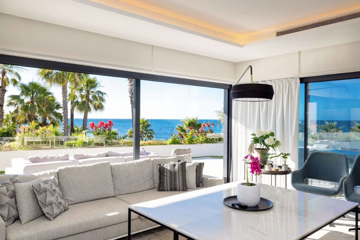 Chalet avec accès direct à la plage à Estepona