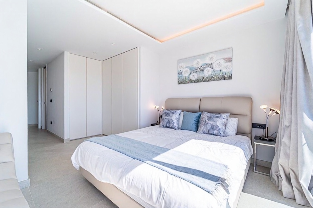 Chalet com acesso direto à praia em Estepona — Quarto