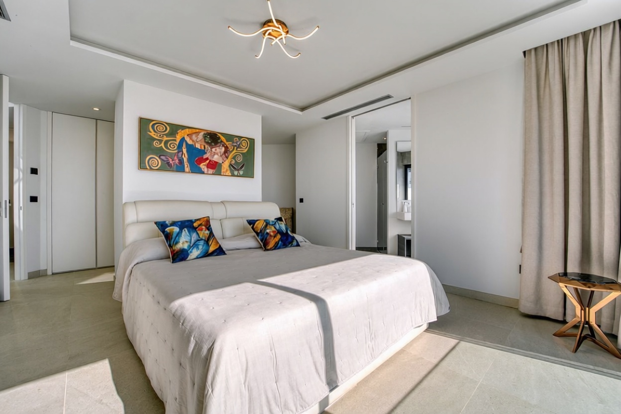 Chalet com acesso direto à praia em Estepona — Quarto
