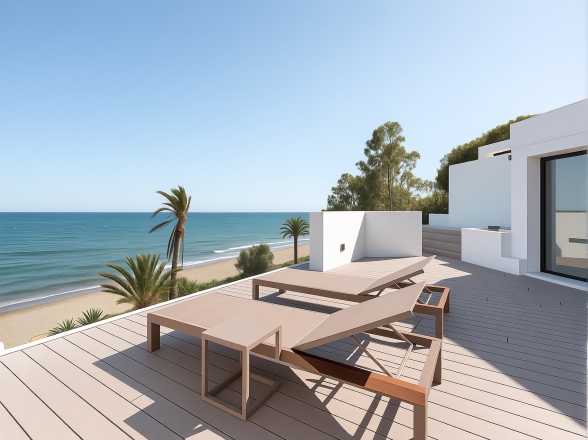 Chalet avec accès direct à la plage à Estepona