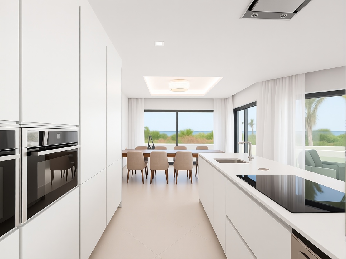 Chalet mit direkter Strandzugang in Estepona — Küche