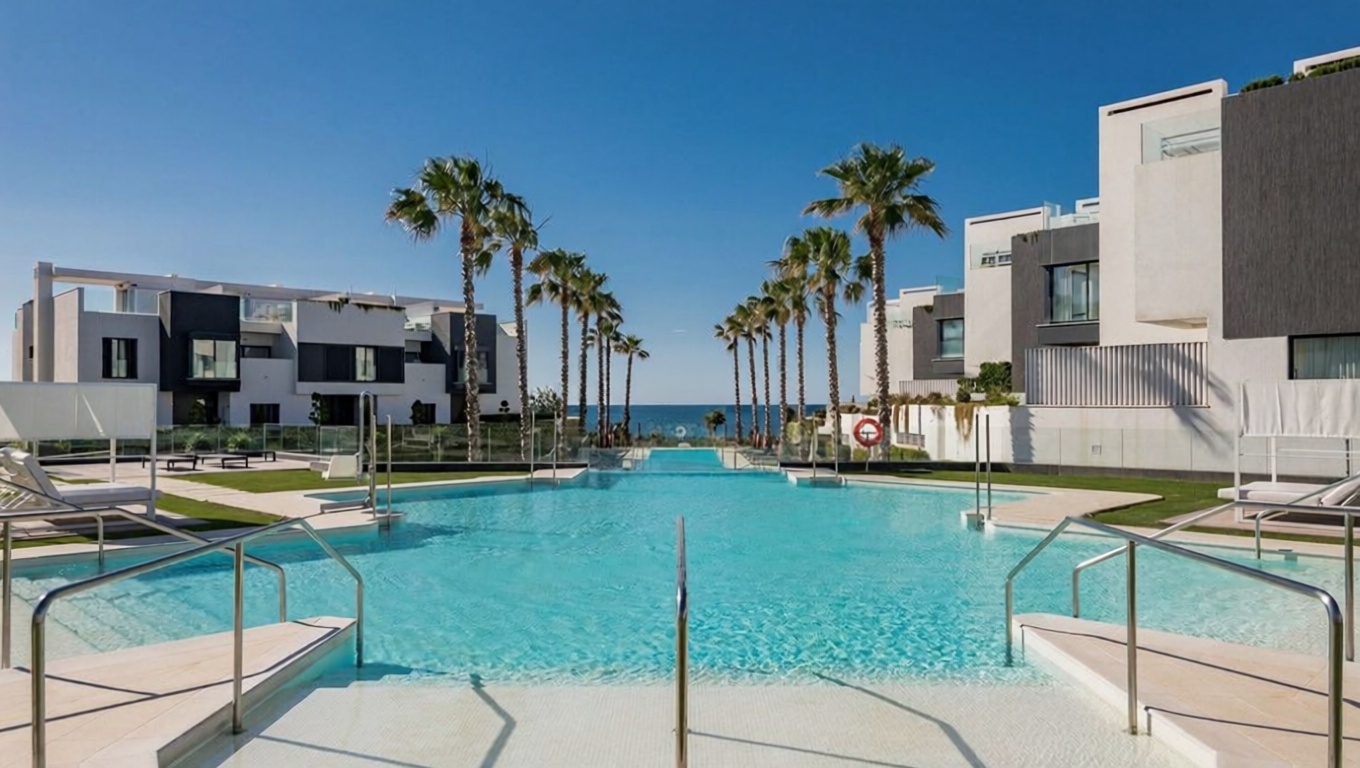 Chalet avec accès direct à la plage à Estepona