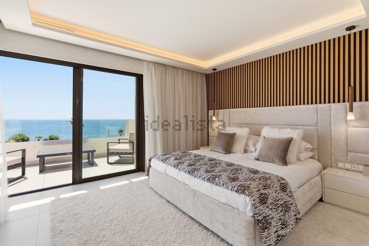 Chalet com acesso direto à praia em Estepona — Quarto