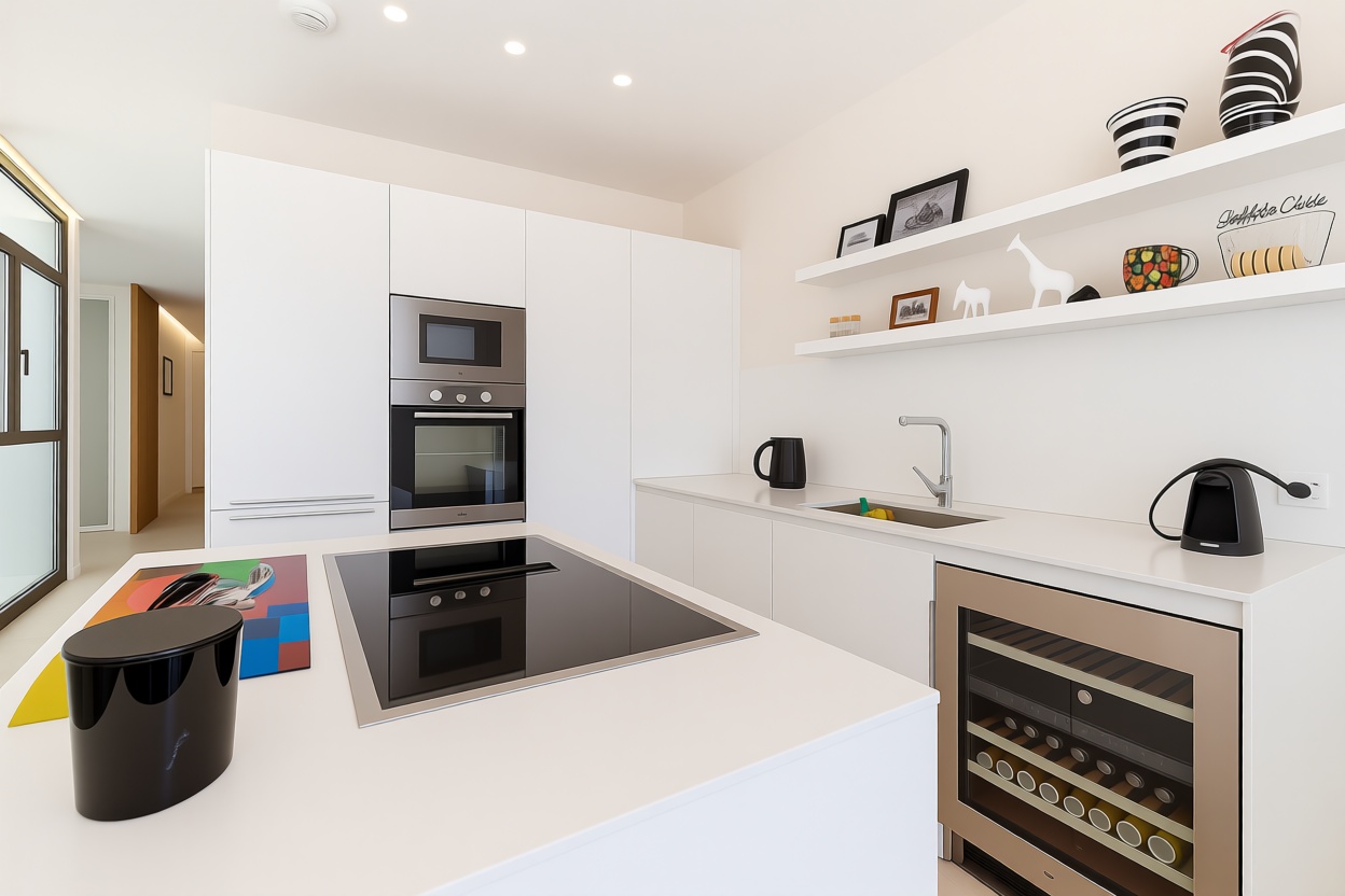 Chalet avec accès direct à la plage à Estepona — Cuisine