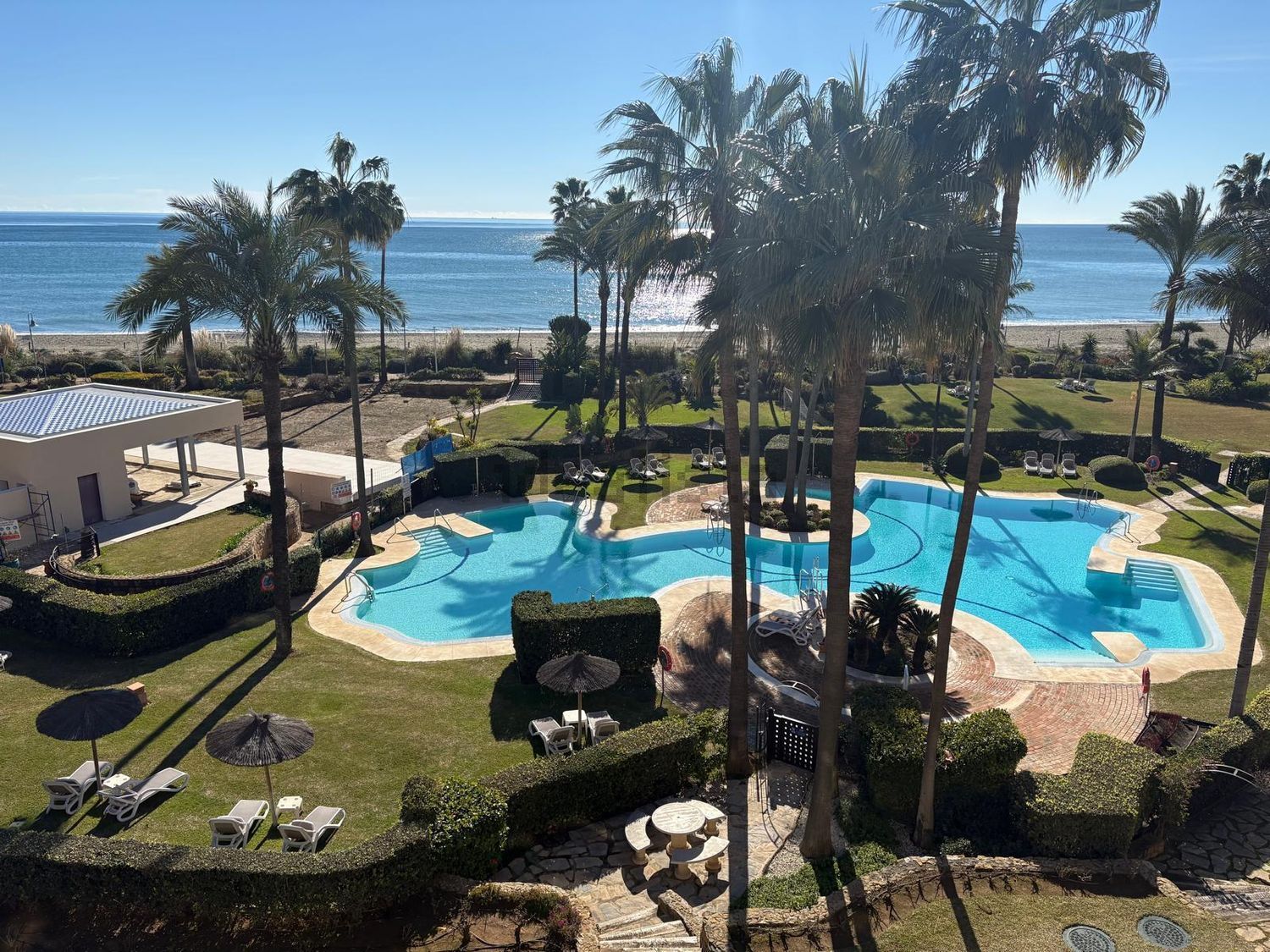 Пентхаус первая линия моря в Estepona — Спальня