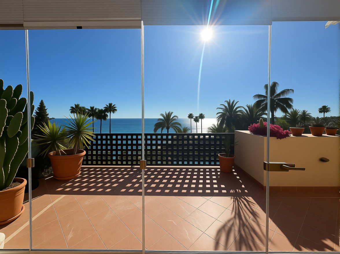 Ático em primeira linha de mar em Estepona — Terraço mar
