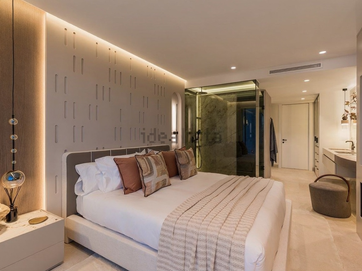 Wohnung in erste Strandlinie in Estepona — Schlafzimmer