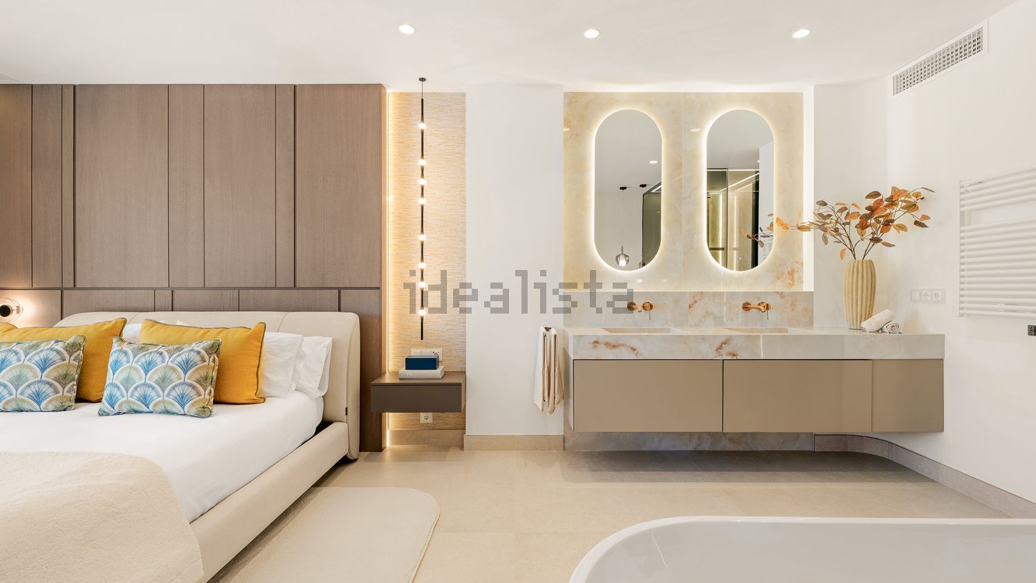 Ático em primeira linha de mar em Estepona — Quarto