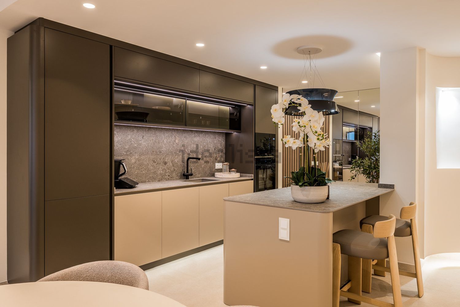 Ático em primeira linha de mar em Estepona — Cozinha