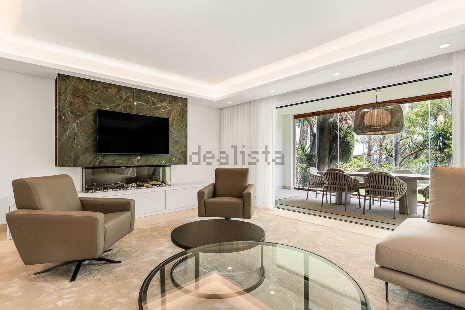 Chalet con acceso directo a playa en Estepona — Cocina