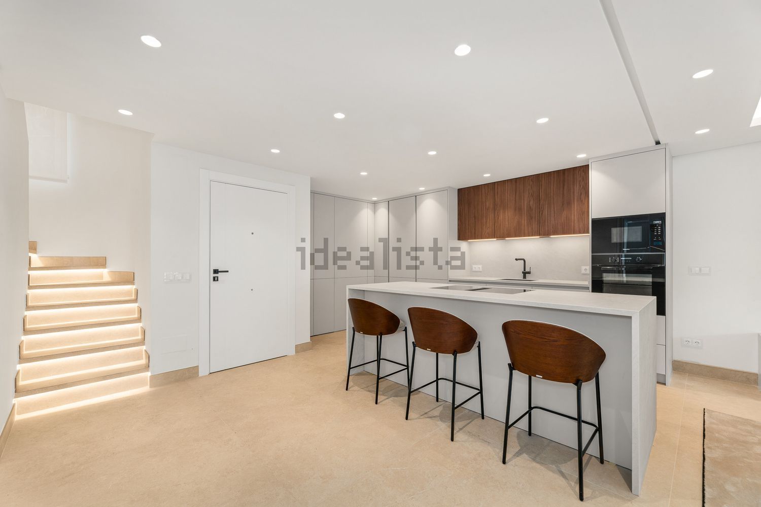 Chalet con acceso directo a playa en Estepona — Dormitorio
