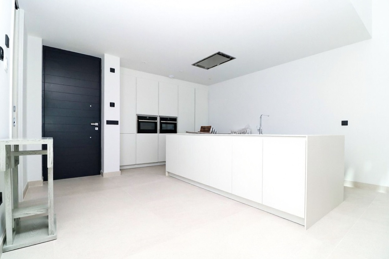 Chalet avec accès direct à la plage à Estepona — Cuisine