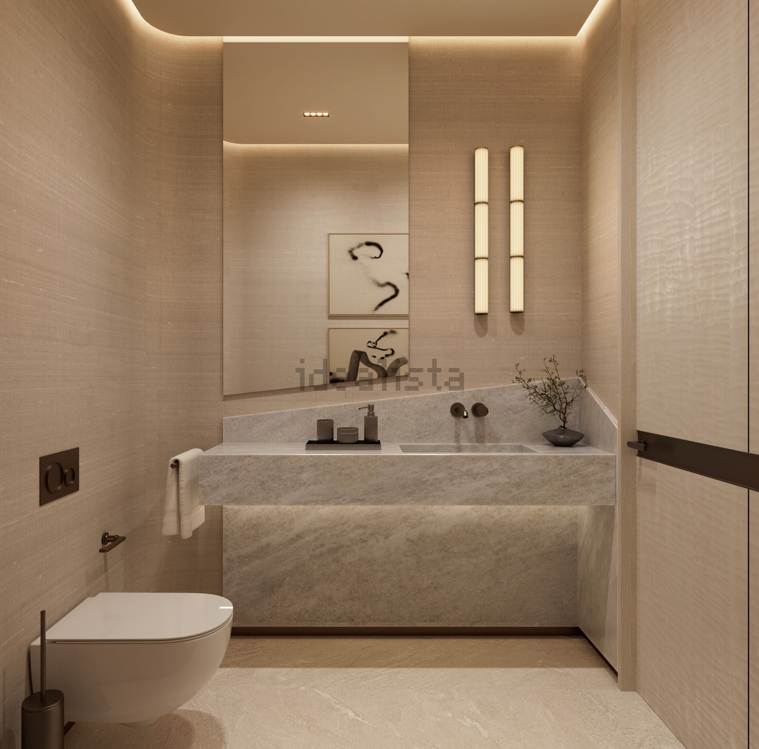 Beachfront flat in Estepona — Bathroom