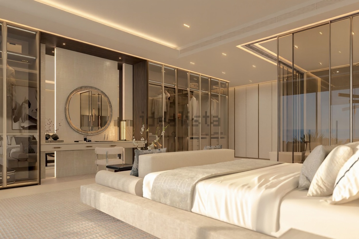 Apartamento em primeira linha de praia em Estepona — Quarto