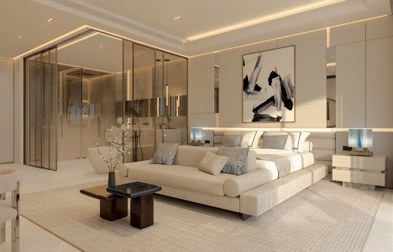 Apartamento em primeira linha de praia em Estepona — Quarto