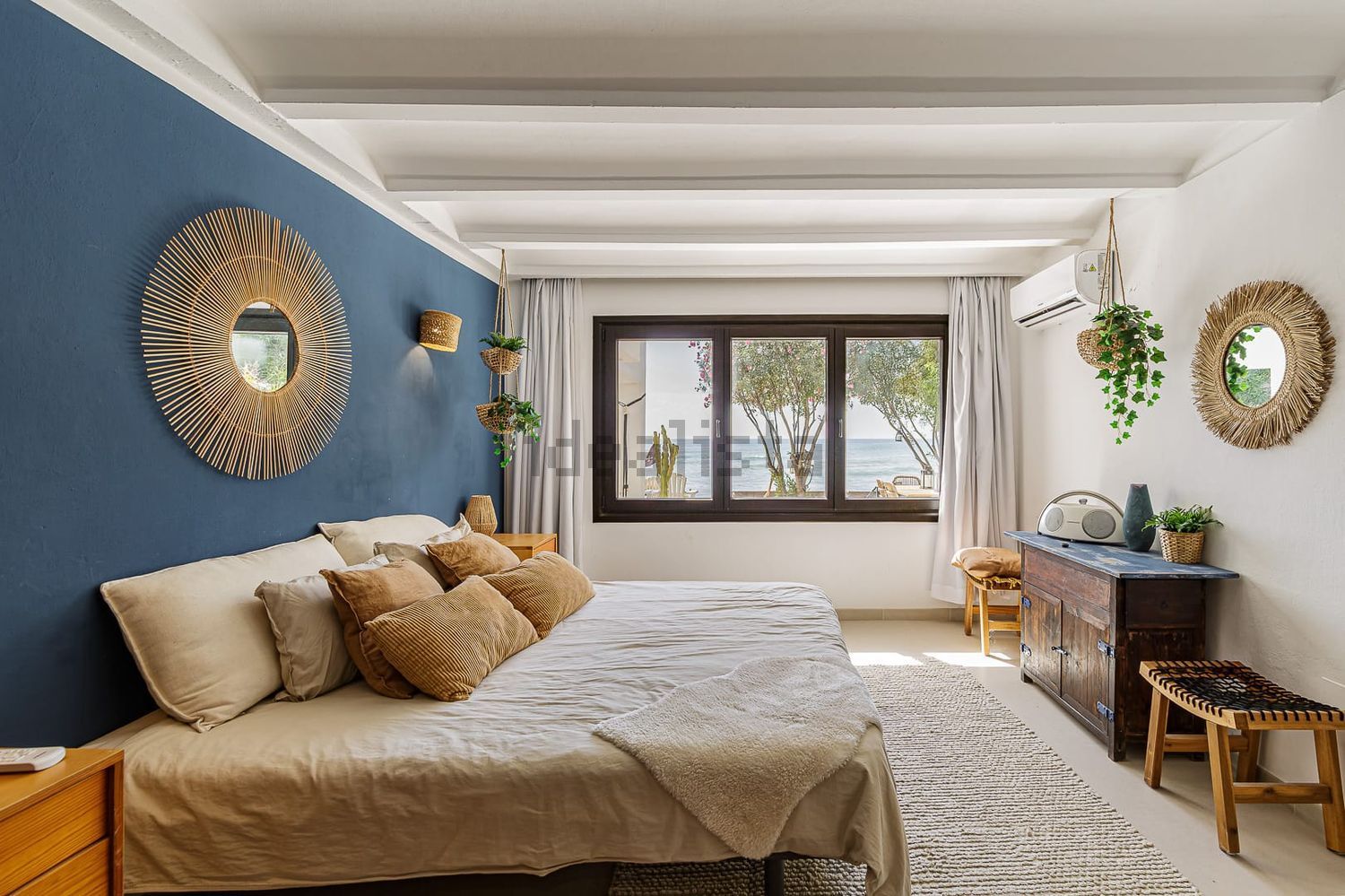 Chalet avec accès direct à la plage à Estepona — Chambre
