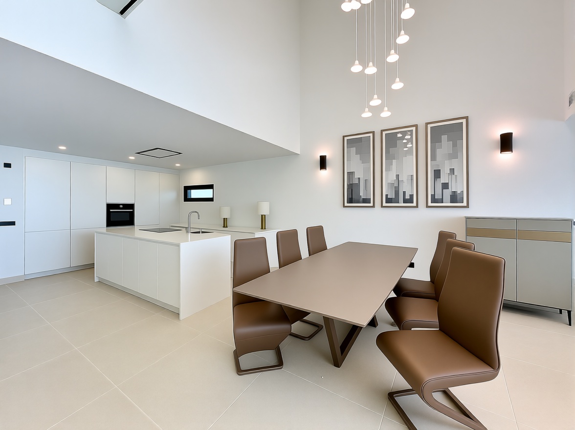 Chalet avec accès direct à la plage à Estepona — Cuisine