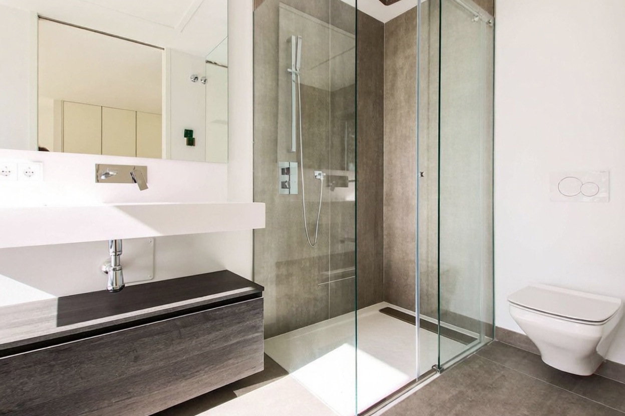 Chalet avec accès direct à la plage à Estepona — Sanitaires