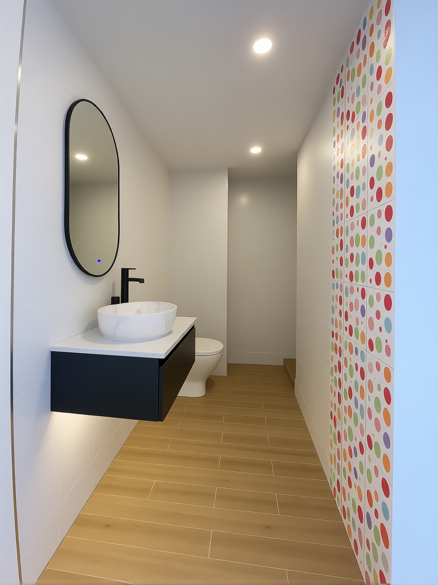 Seafront attic in Estepona — Bathroom