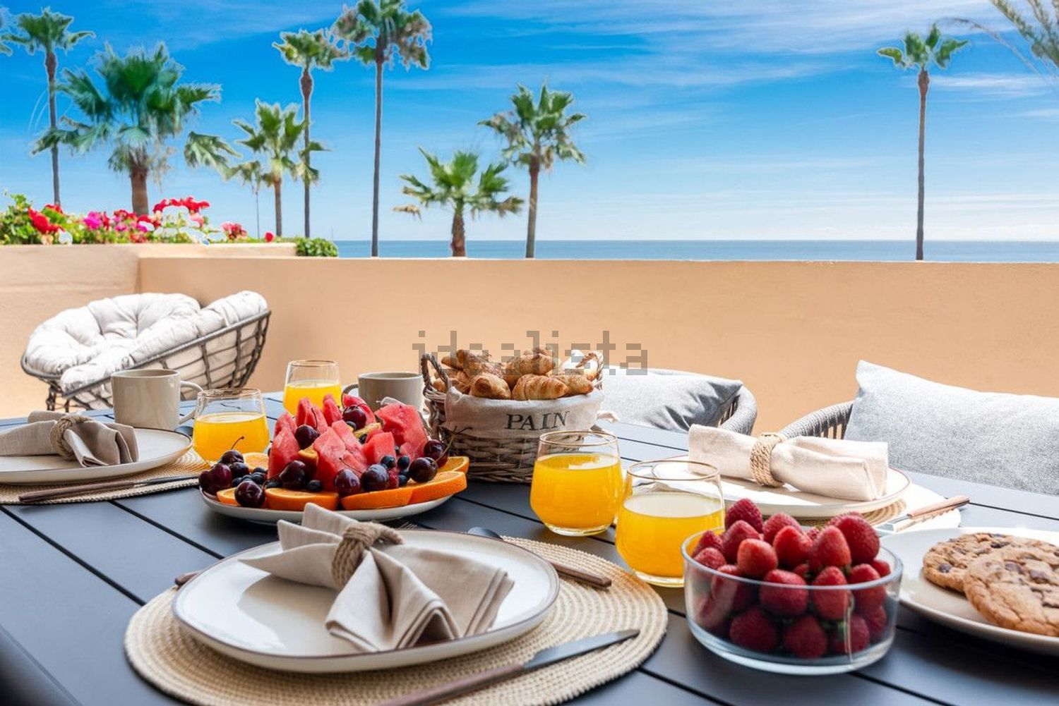 Appartement en première ligne de plage à Estepona