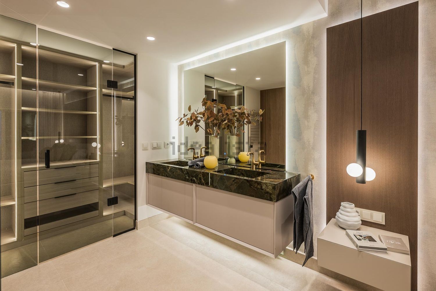Villa avec accès direct à la plage à Estepona — Sanitaires
