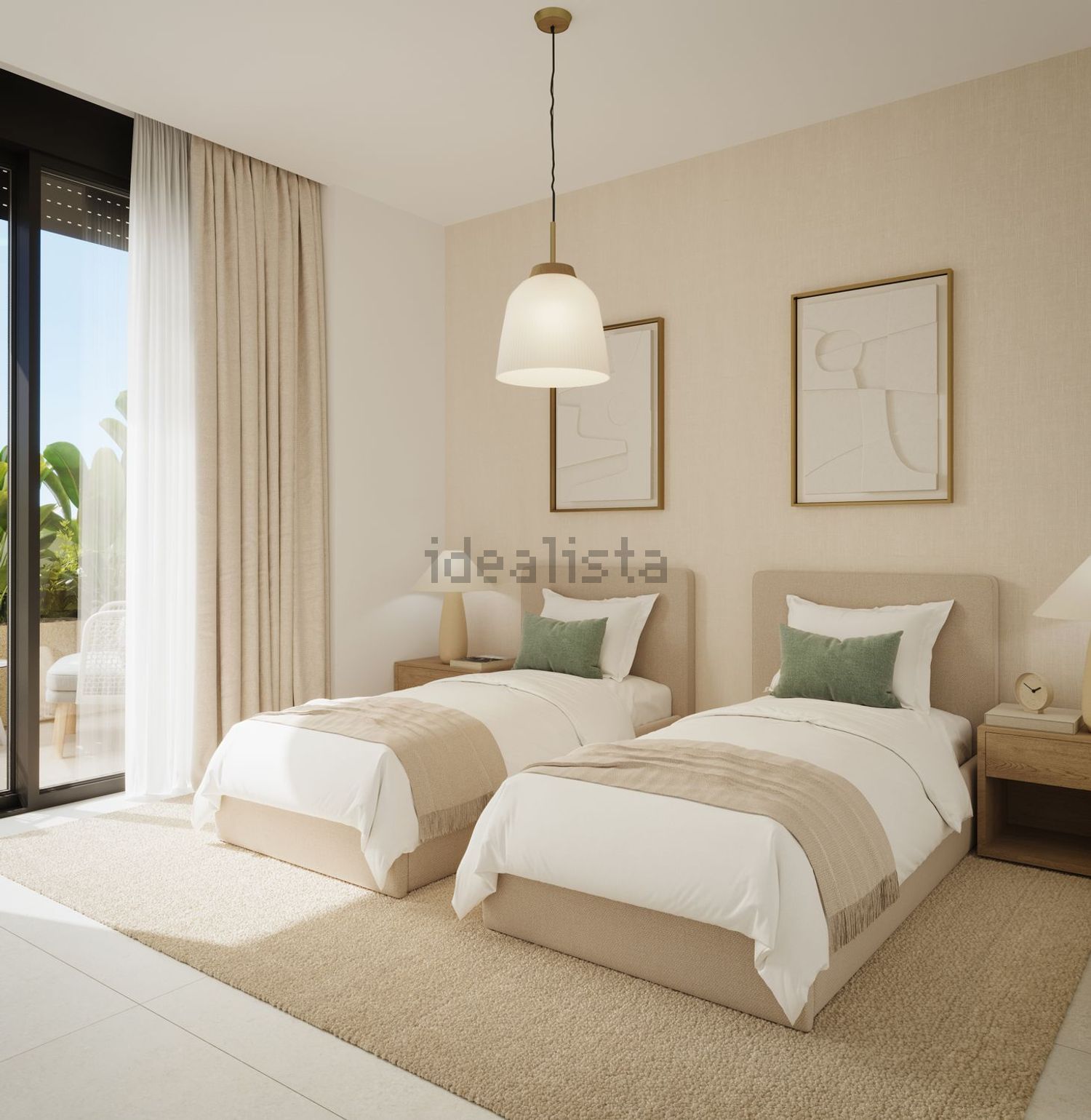 Пентхаус первая линия моря в Estepona — Спальня