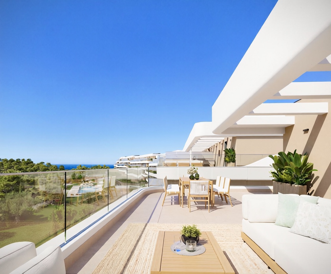 Ático em primeira linha de mar em Estepona