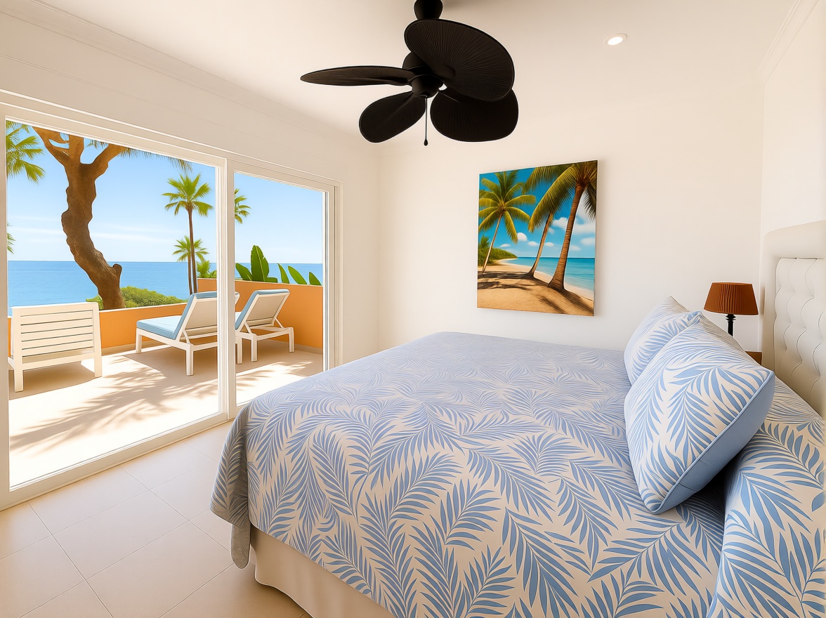 Chalet con acceso directo a playa en Estepona — Dormitorio