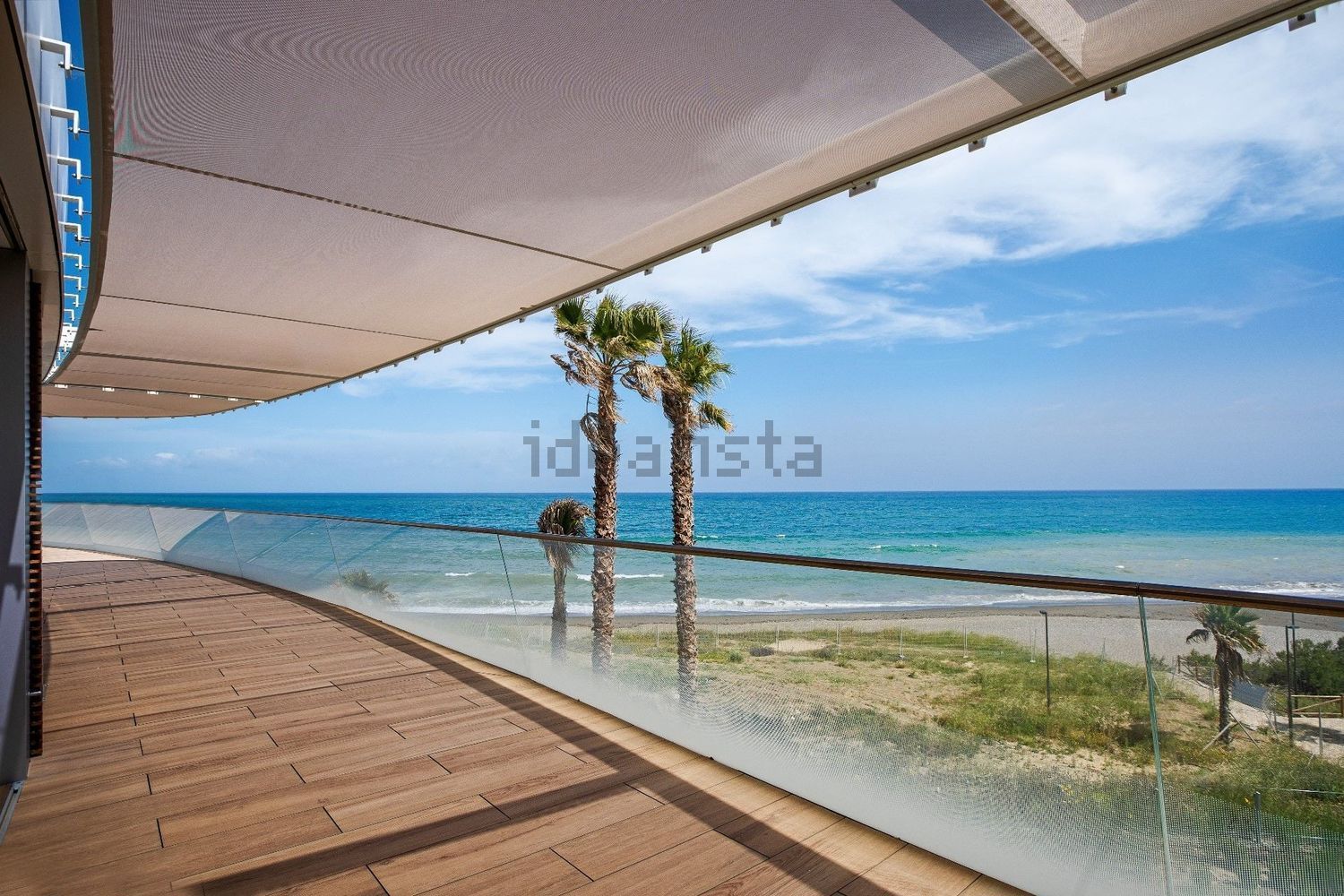 Пентхаус первая линия моря в Estepona — Морская терраса