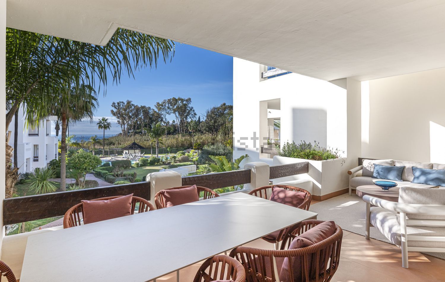 Appartement en première ligne de plage à Estepona