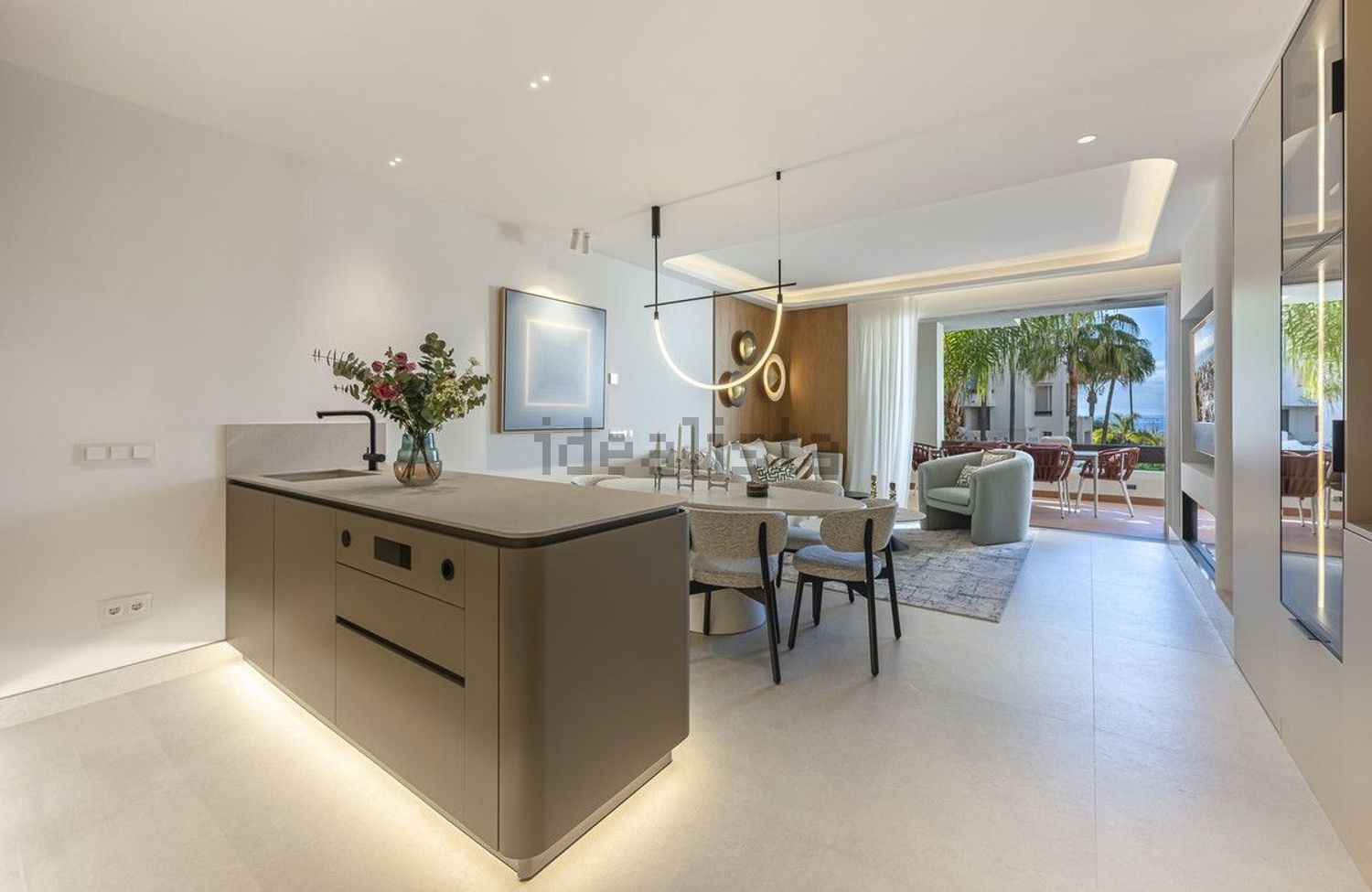 Wohnung in erste Strandlinie in Estepona — Küche
