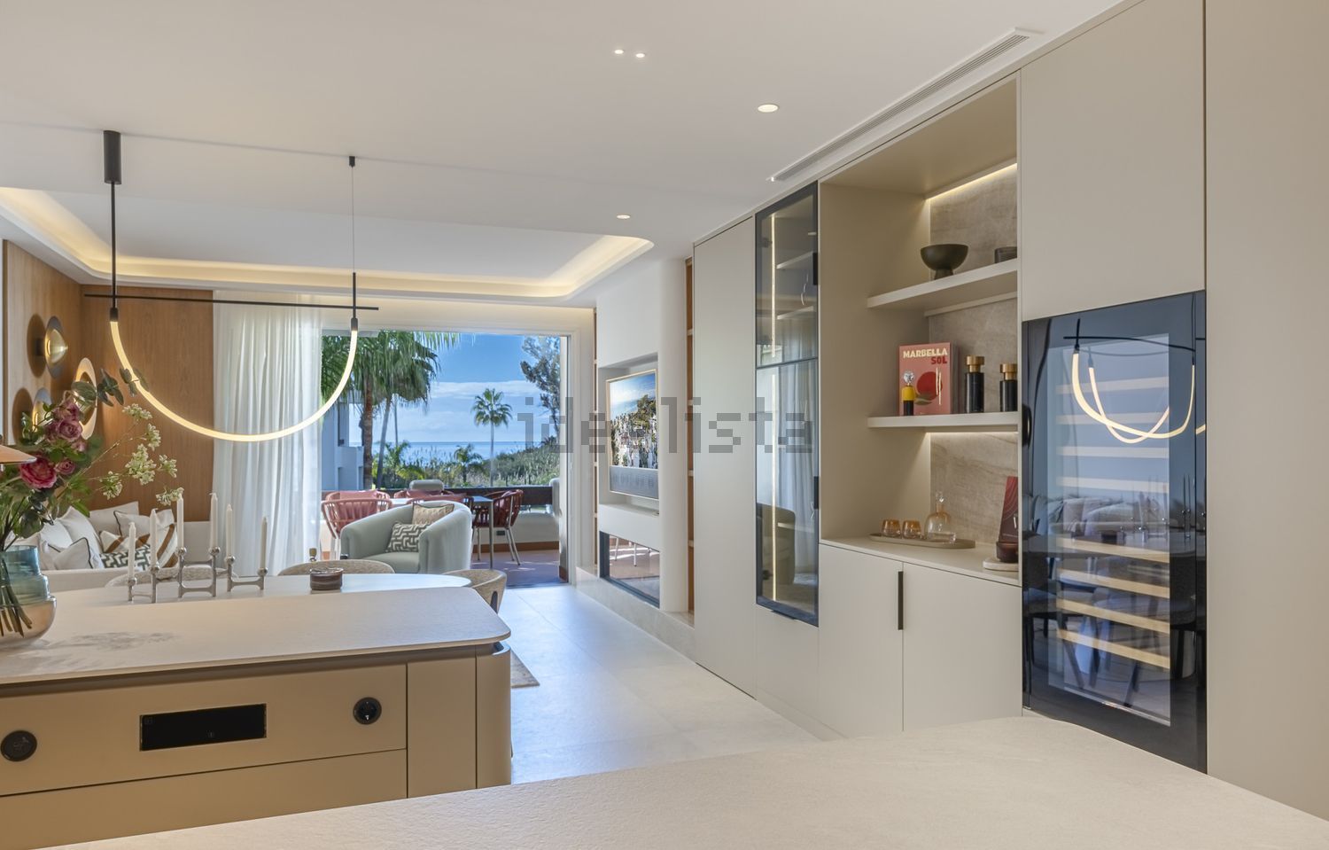 Квартира первая линия пляжа в Estepona — Кухня