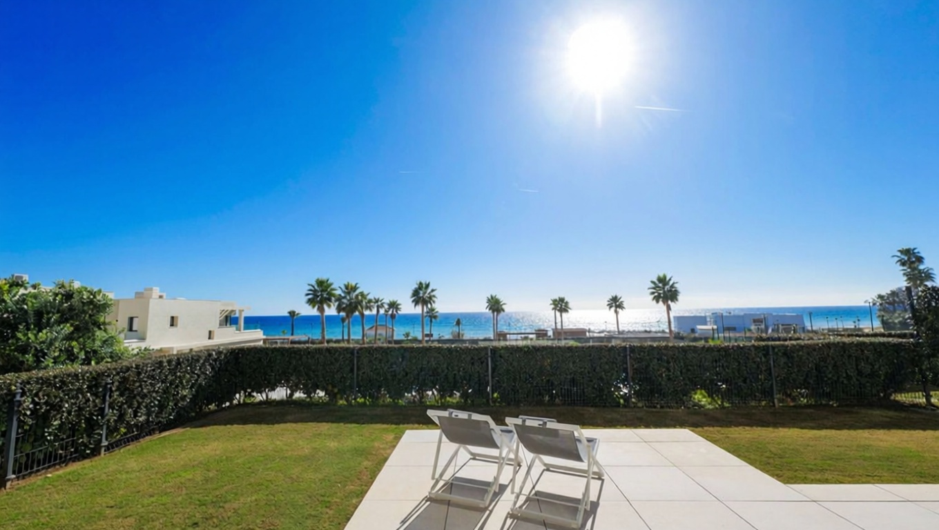 Apartamento em primeira linha de praia em Estepona