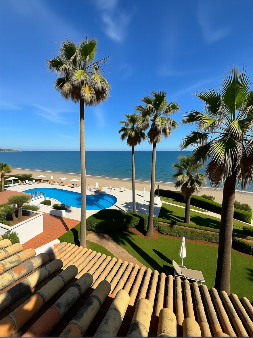 Пентхаус первая линия моря в Estepona — Морской вид