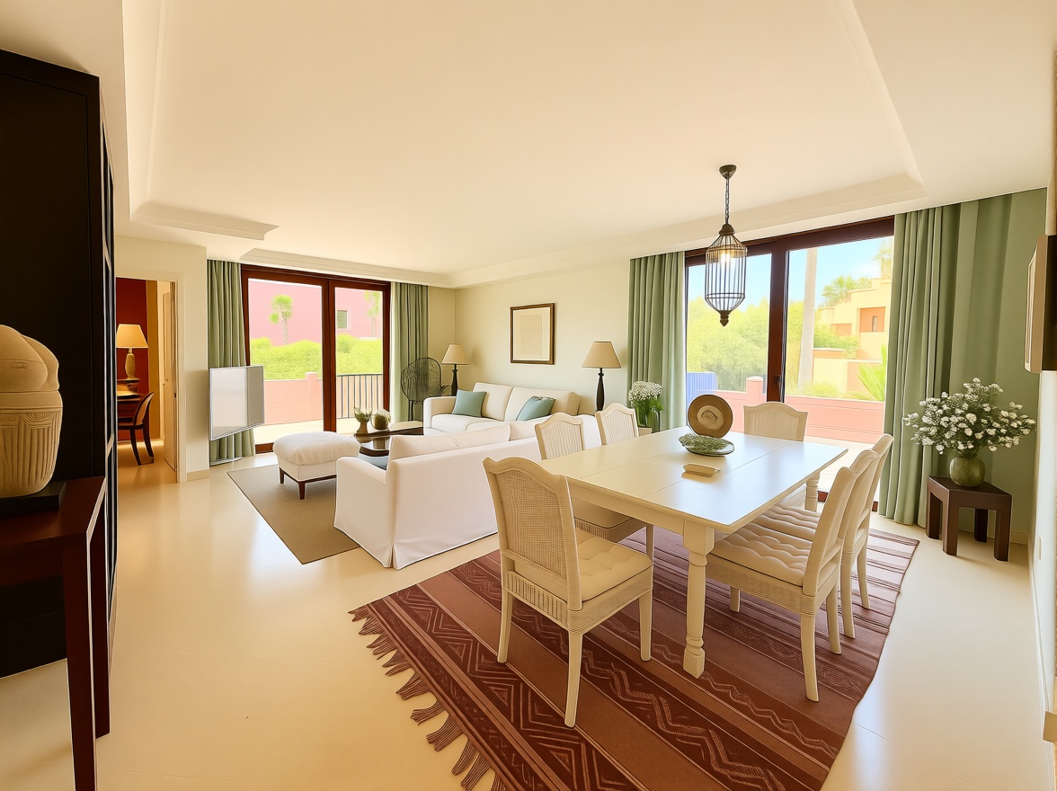 Appartement en première ligne de plage à Estepona — Séjour
