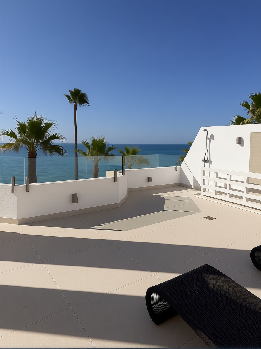 Ático em primeira linha de mar em Estepona