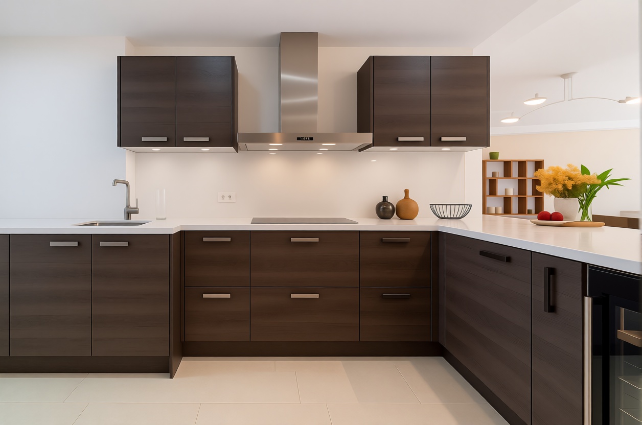 Seafront attic in Estepona — Kitchen
