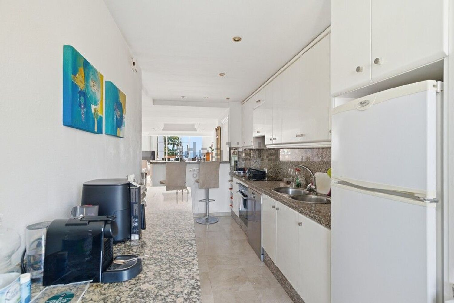 Duplex in erste Strandlinie in Estepona — Küche