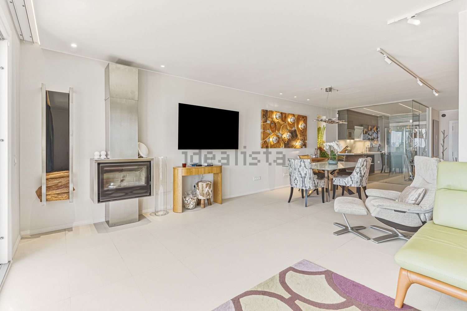 Apartamento em primeira linha de praia em Estepona — Sala