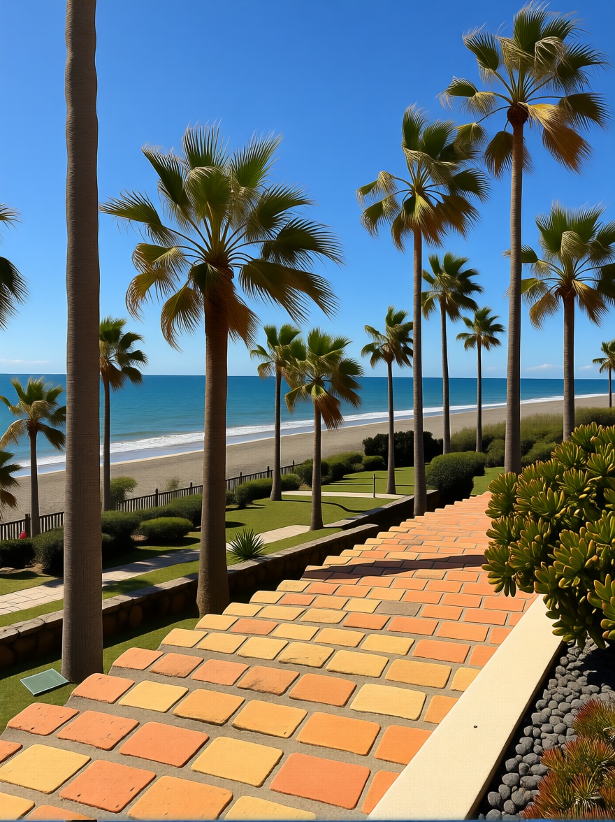 Appartement en première ligne de plage à Estepona — Vue mer
